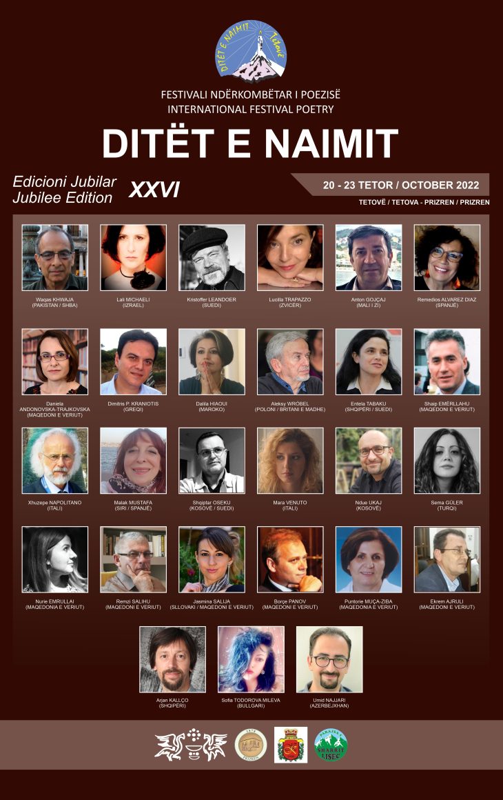 POETS OF THE XXVI Edition of IPF “Ditet e Naimit”